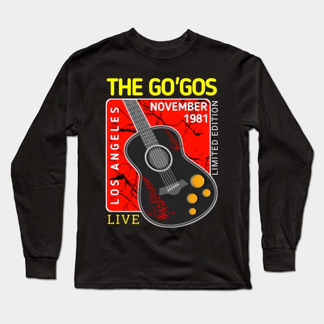 The go gos Long Sleeve T-Shirt by Homedesign3